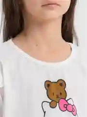 Черный пижама детская Hello Kitty, детский костюм