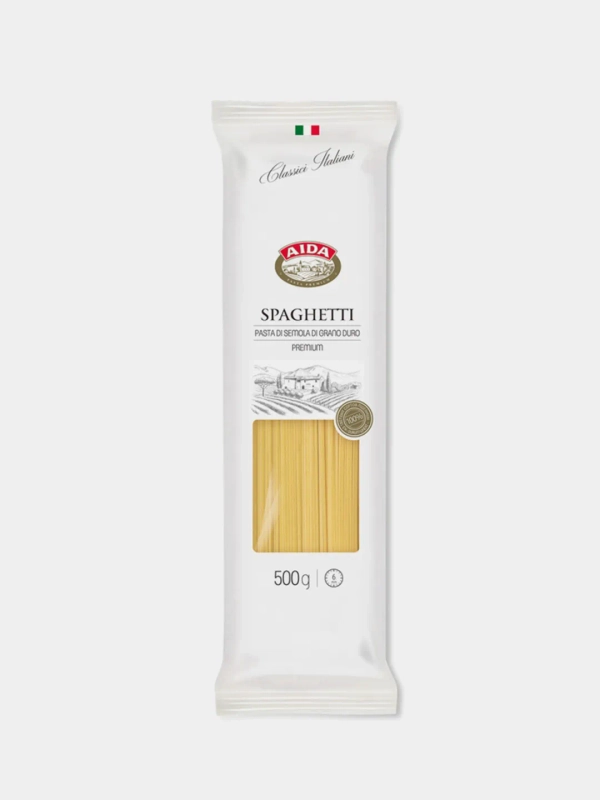 Макаронные изделия AIDA "Spaghetti", спагетти, 500 г
