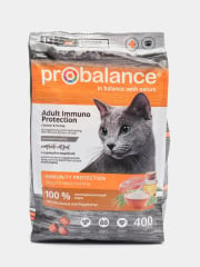 Корм сухой для кошек ProBalance "Adult Immuno Protection", с курицей и индейкой, 400 г