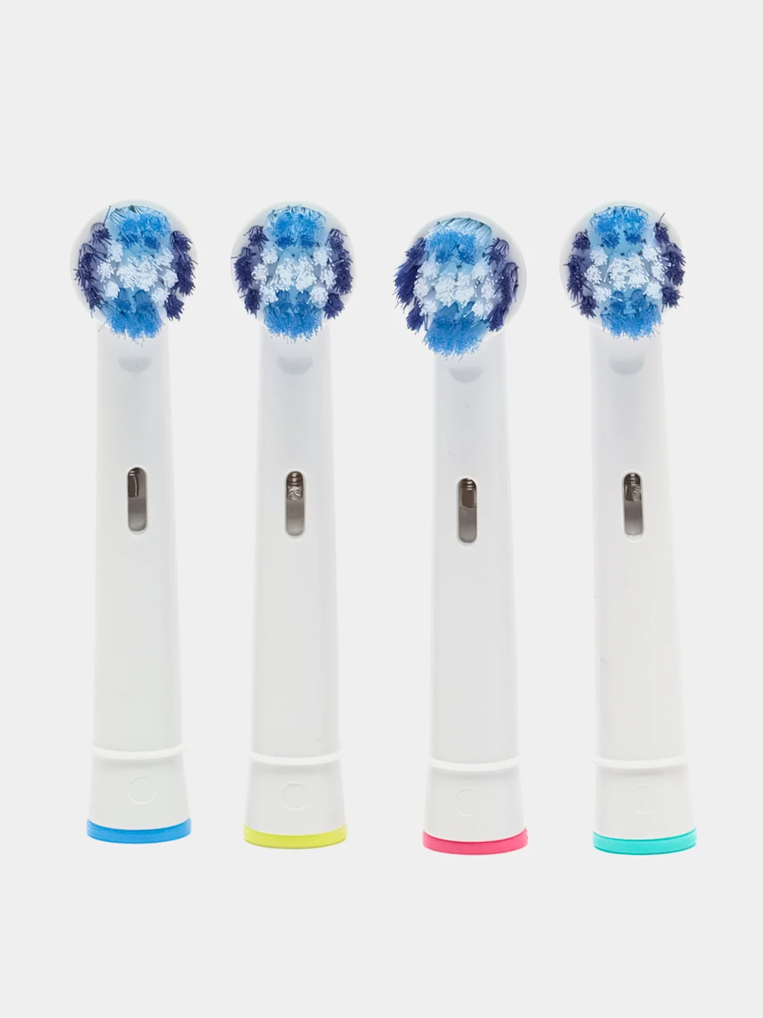 Голубой насадки для электрической зубной щетки Oral B/ для зубных щёток Oral-b,  набор из 4 шт
