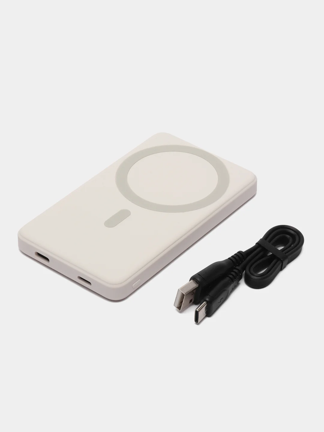 Белый внешний аккумулятор MagSafe Battery Pack для iPhone емкостью 5 000mA