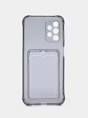 Черный чехол с карманом для карт Samsung Galaxy A13 A23 A33 A53 A73 A51 A52 A71 A72 A12 A22 A32