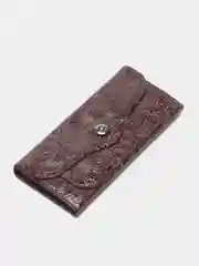 Серый женский кошелек