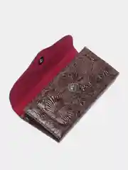 Серый женский кошелек