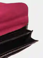 Серый женский кошелек