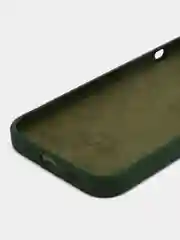 Тёмно-зелёный чехол для iPhone (Айфон) 11, 12, 13, 14, XR, 7, 8, 7/8 Plus, SE, XS, X, XR, Pro Max
