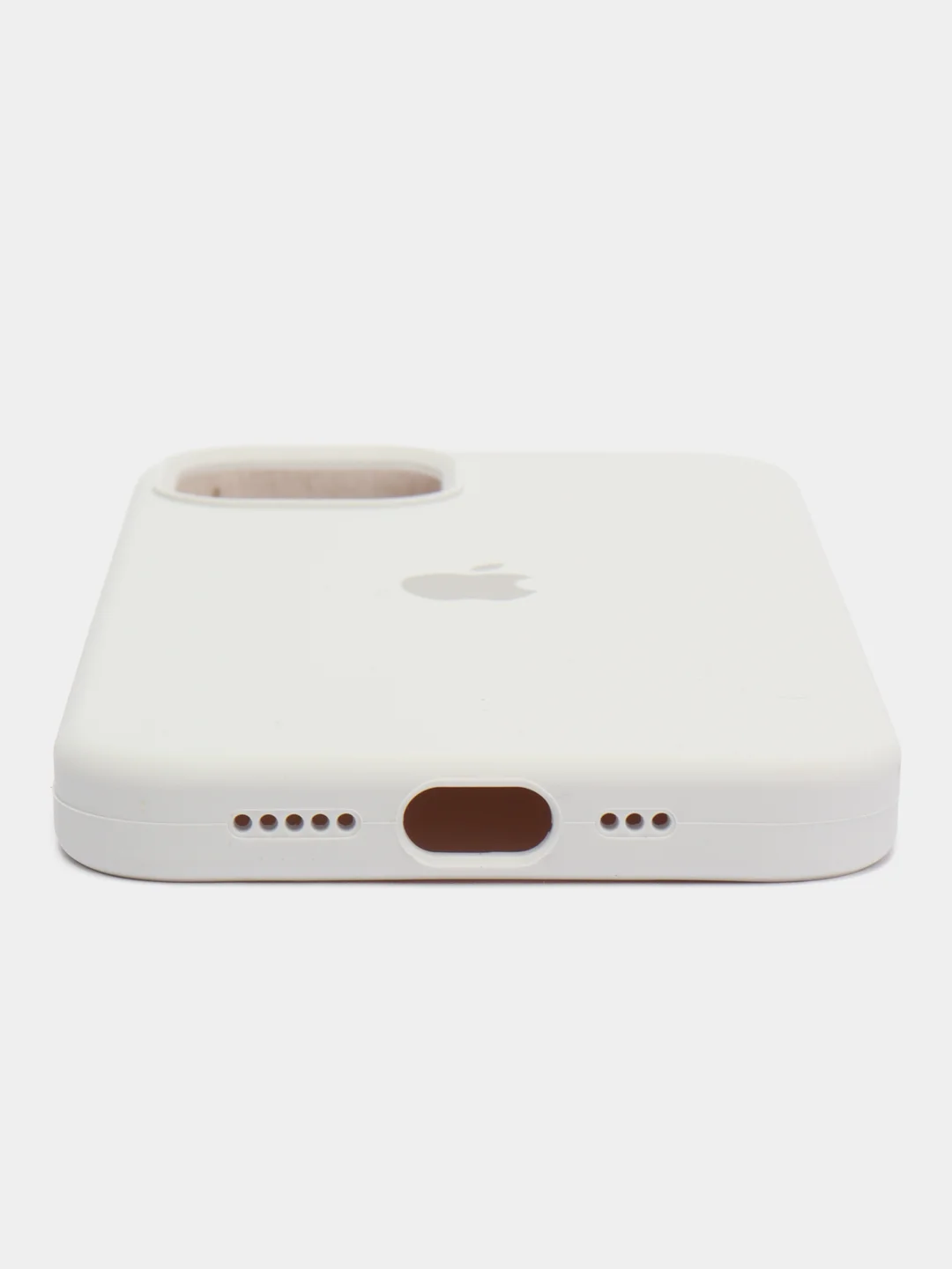 Белый чехол для iPhone (Айфон) 11, 12, 13, 14, XR, 7, 8, 7/8 Plus, SE, XS, X, XR, Pro Max
