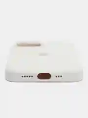Белый чехол для iPhone (Айфон) 11, 12, 13, 14, XR, 7, 8, 7/8 Plus, SE, XS, X, XR, Pro Max