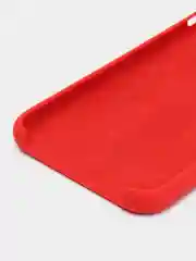 Красный чехол для iPhone (Айфон) 11, 12, 13, 14, XR, 7, 8, 7/8 Plus, SE, XS, X, XR, Pro Max