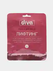 Маска для лица на тканевой основе "Лифтинг", Diva