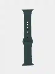 Зеленый бампер с защитным стеклом и ремешком для Apple Watch 38/40/41/42/44/45/49