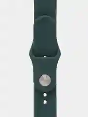 Зеленый бампер с защитным стеклом и ремешком для Apple Watch 38/40/41/42/44/45/49