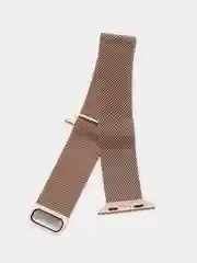 Золотой ремешок Apple Watch 38 /40 /41, 42 /44 /45 мм миланское плетение (миланская петля)