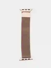 Золотой ремешок Apple Watch 38 /40 /41, 42 /44 /45 мм миланское плетение (миланская петля)