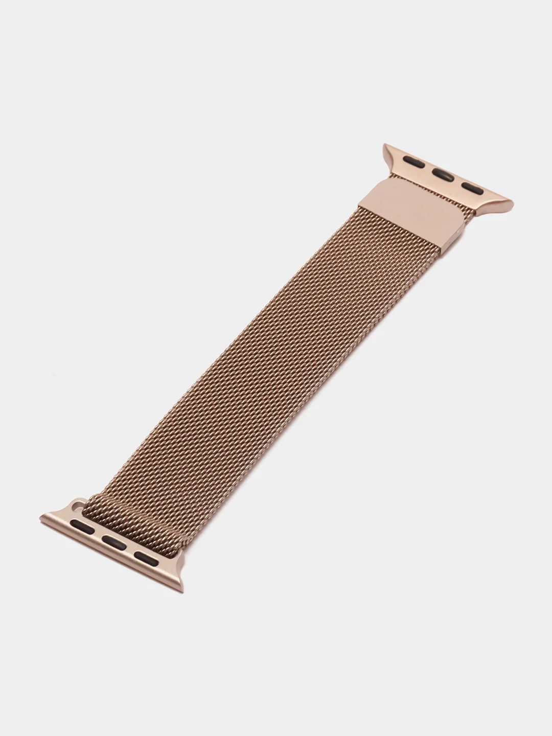 Золотой ремешок Apple Watch 38 /40 /41, 42 /44 /45 мм миланское плетение (миланская петля)