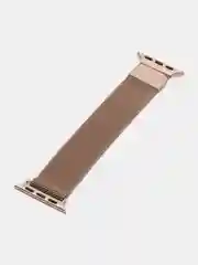 Золотой ремешок Apple Watch 38 /40 /41, 42 /44 /45 мм миланское плетение (миланская петля)