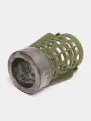 Зелёный хаки кормушка фидерная "Дюза", рыболовная, 2 штуки,  20 - 120 г