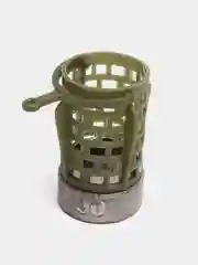 Зелёный хаки кормушка фидерная "Дюза", рыболовная, 2 штуки,  20 - 120 г