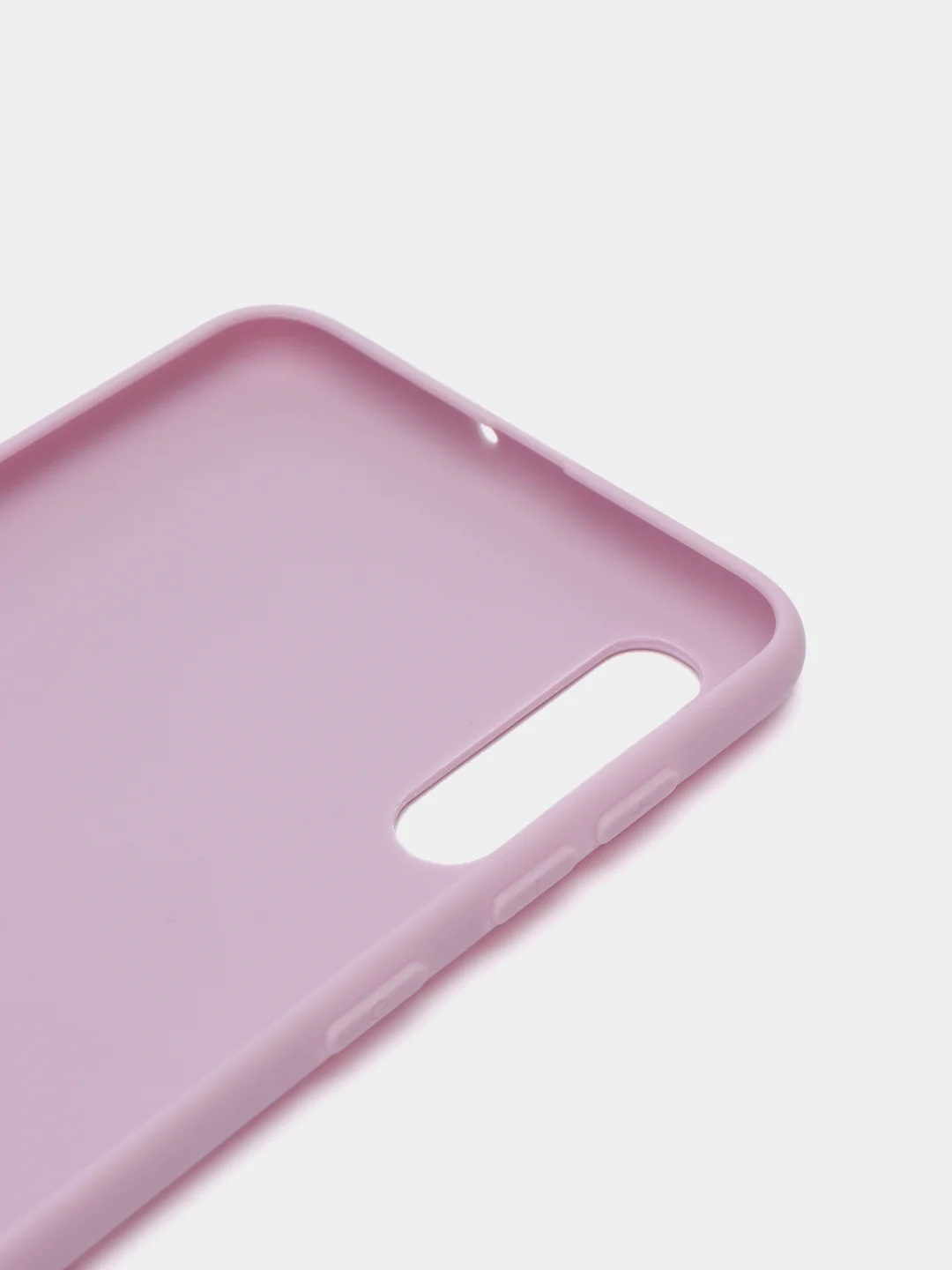 Сиреневый чехол Samsung Galaxy A50 / A50s / A30s / Самсунг Галакси А50 силиконовый цветной матовый
