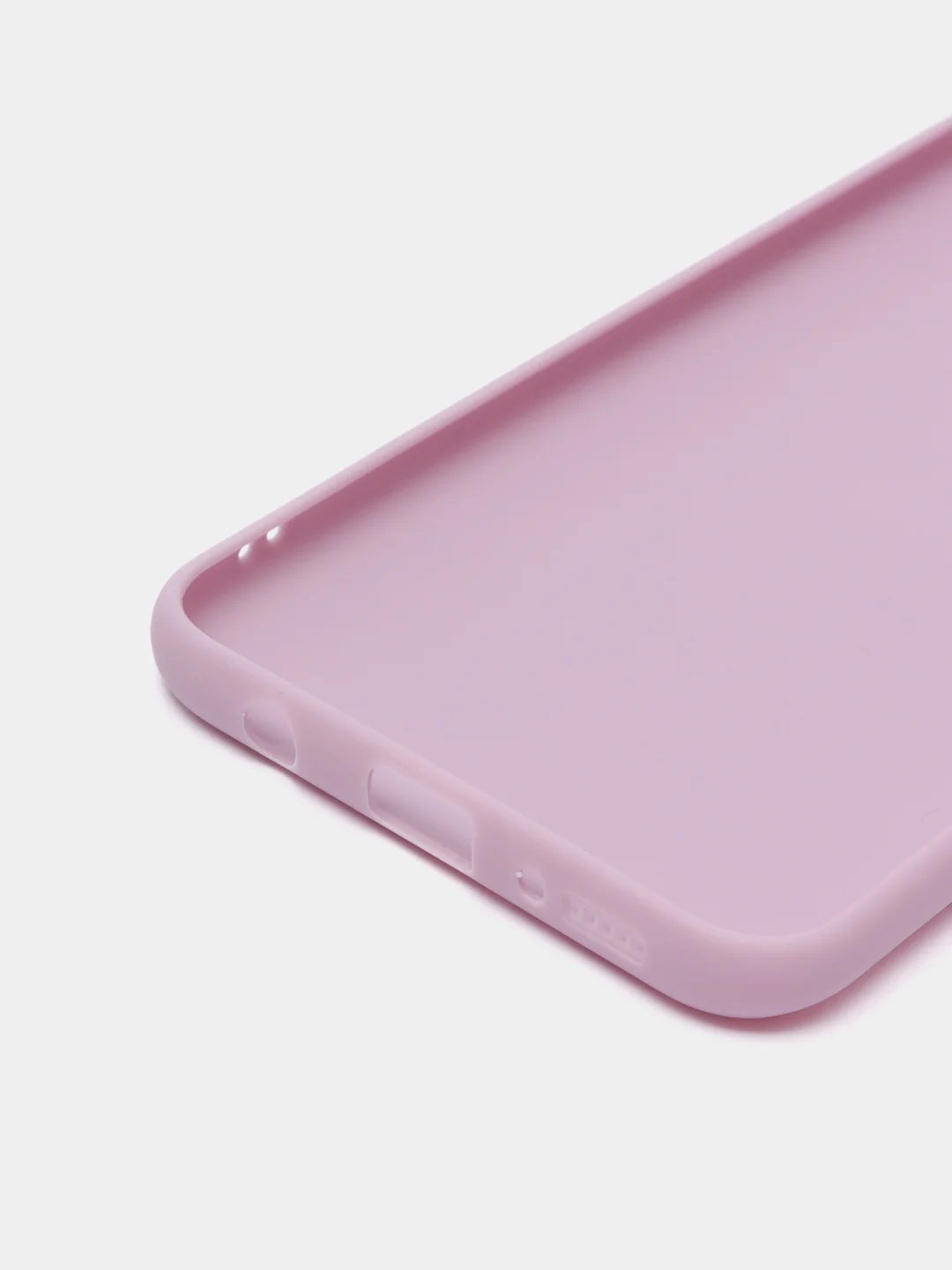 Сиреневый чехол Samsung Galaxy A50 / A50s / A30s / Самсунг Галакси А50 силиконовый цветной матовый