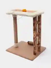 Бежевый когтеточка - игровая зона для кошек Lucky Cat
