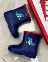 Синий резиновые сапоги детские