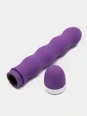 Аметистовый вибратор G-spot, из ультрамягкого силикона, с регулировкой частоты вибрации