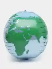 Алый воздушный шар 3D-cфера "Планета Земля"