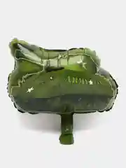 Зеленый воздушный шар транспорт "Машинки", полиция, танк, пожарная, самолет, грузовик
