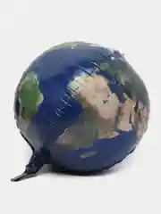 Голубой воздушный шар 3D-cфера "Планета Земля"