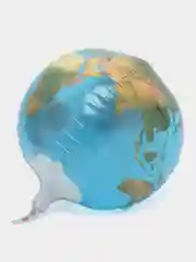 Белый воздушный шар 3D-cфера "Планета Земля"