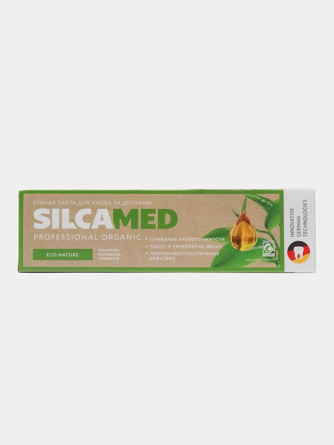 Зубная паста SILCAMED, Eco Nature, 130 г