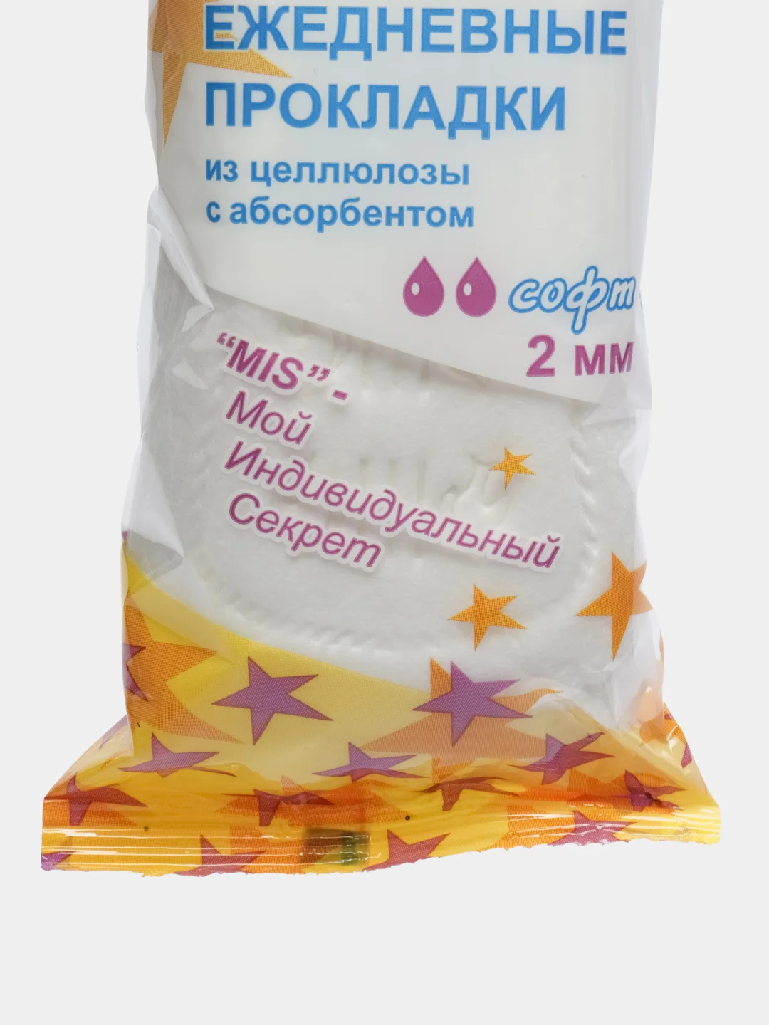 Прокладки ежедневные MIS, целлюлоза с абсорбентом, софт, 20 штук