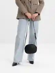 Черный сумка женская, через плечо