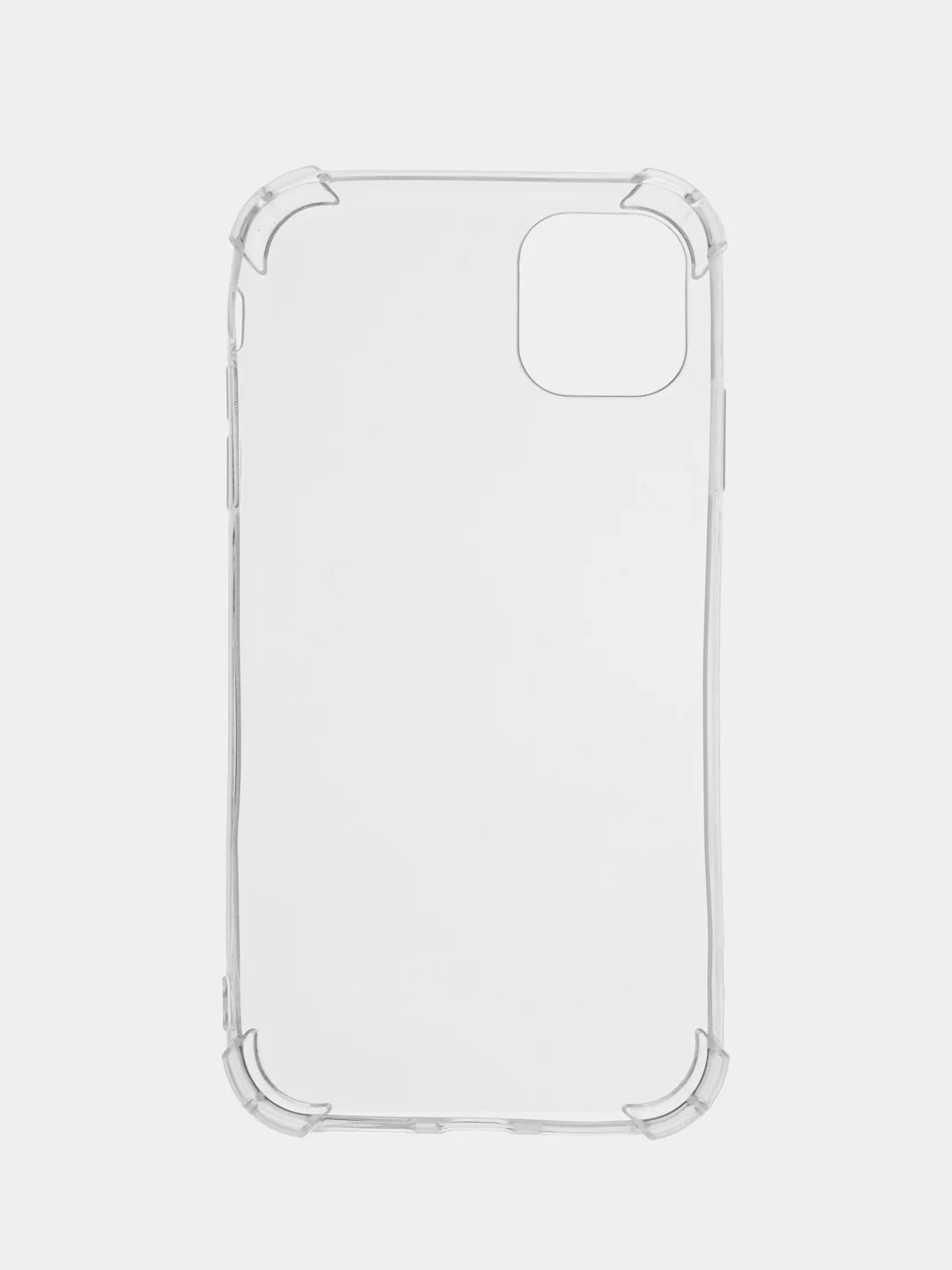 Чехол для iPhone 6, 7+, 8+, Xs Max, XR/11, прозрачный, противоударный, с усиленными углами