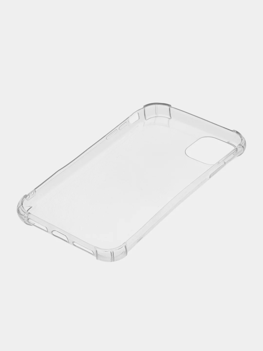 Чехол для iPhone 6, 7+, 8+, Xs Max, XR/11, прозрачный, противоударный, с усиленными углами