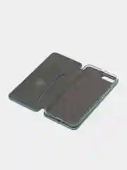 Голубой чехол-книжка на Xiaomi Mi 6, из эко кожи, с карманом для карт