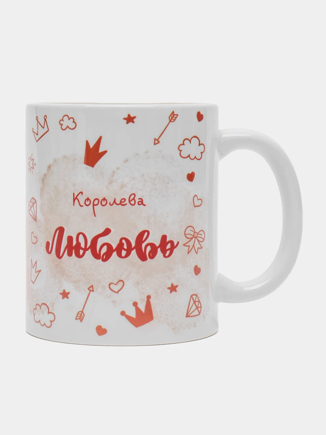 Кружка именная "Королева Любовь"