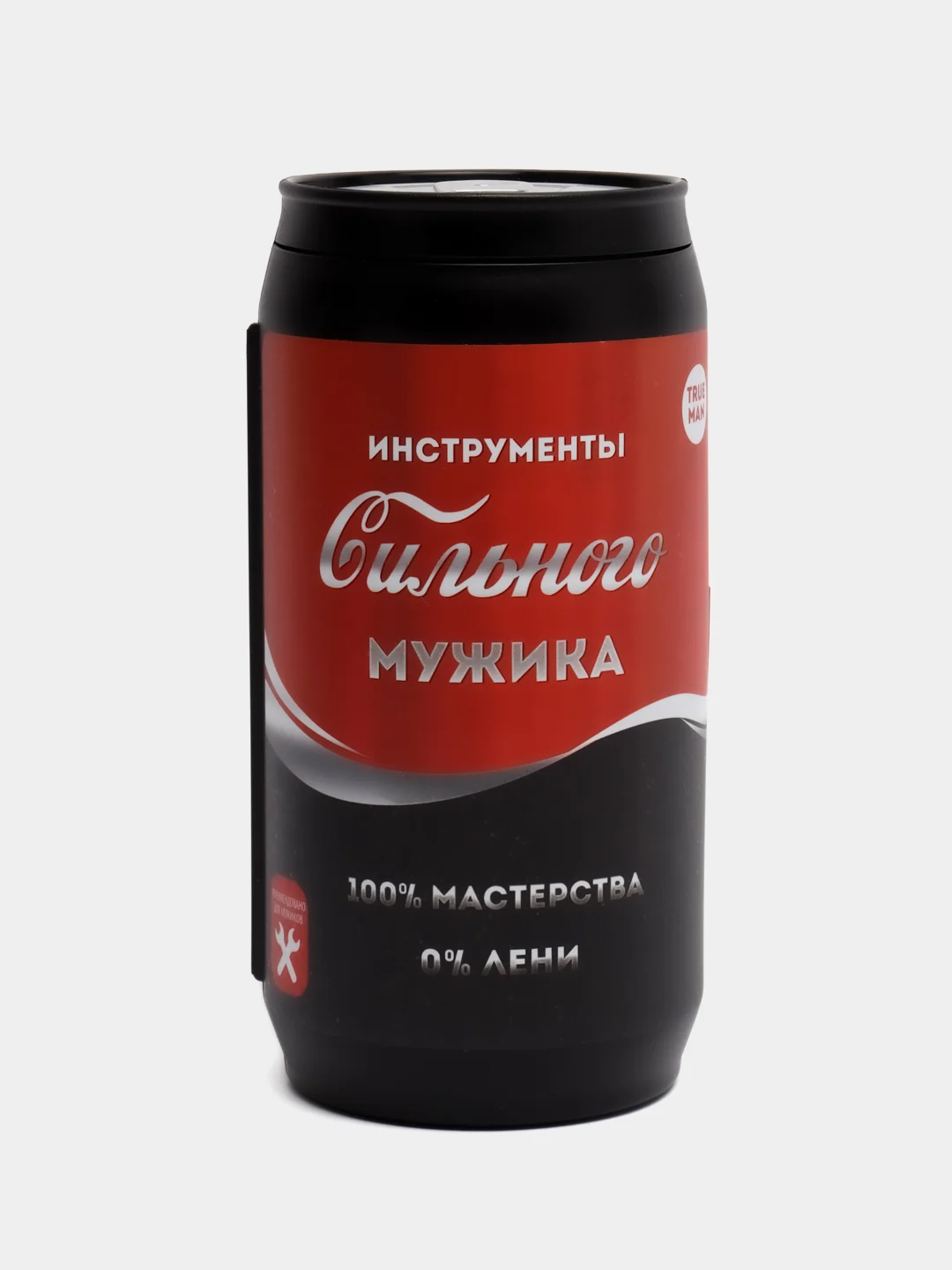 Хаки подарочный набор инструментов в банке, 13 предметов