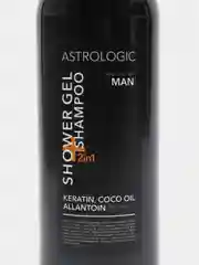 Гель для душа и шампунь 2 в 1 Astrologic, мужской, аромат капучино, 1000 мл