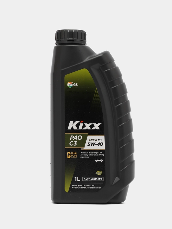 Моторное масло KIXX PAO C3 5W-40, 1 л