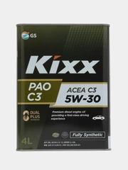 Масло моторное Kixx PAO C3 5W-30 /4л  синт