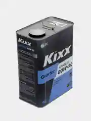 Масло трансмиссионное Kixx Geartec, полусинтетическое, GL-5, 80W-90, 4 л
