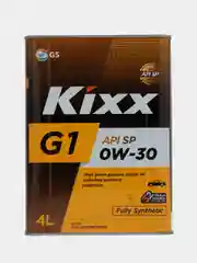 Моторное масло Kixx G1 SP 0W-30, G1 SN PLUS, 4 л
