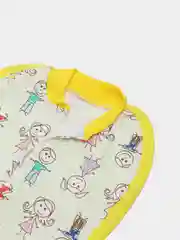 Лимонный пеленка-кокон для новорожденных, на замке