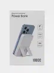 Черный внешний аккумулятор MagSafe, с подставкой, 5000, 10000 mAh