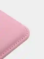 Розовый картхолдер на iPhone, с поддержкой MagSafe Leather Wallet