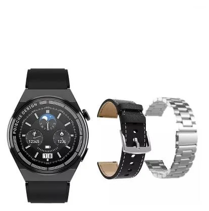 Черный часы Smart Watch GT3 MAX PORSCHE