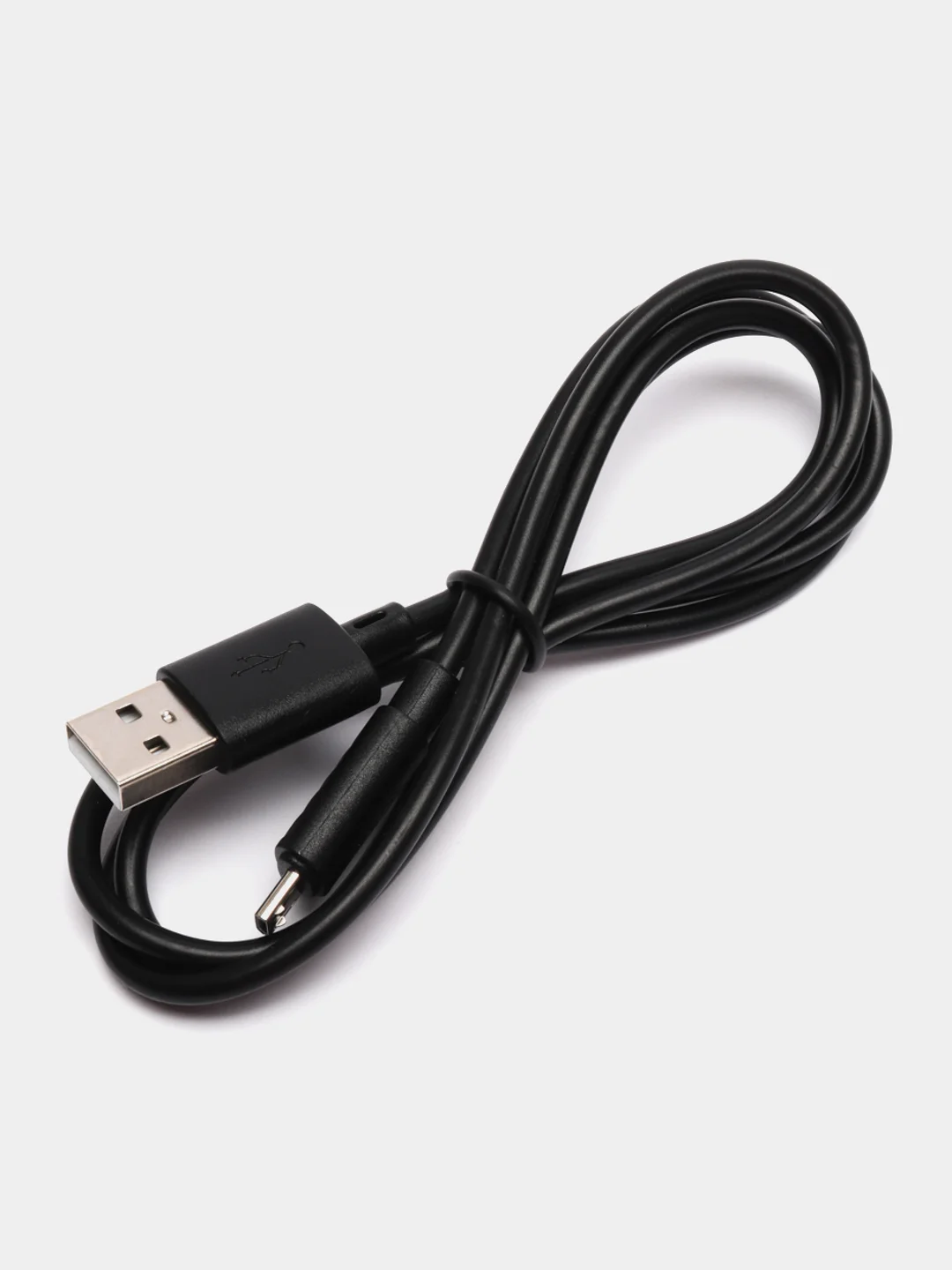 Черный кабель Hoco Micro-USB, Type-C, Lightning, 1 метр