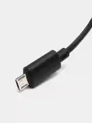 Черный кабель Hoco Micro-USB, Type-C, Lightning, 1 метр